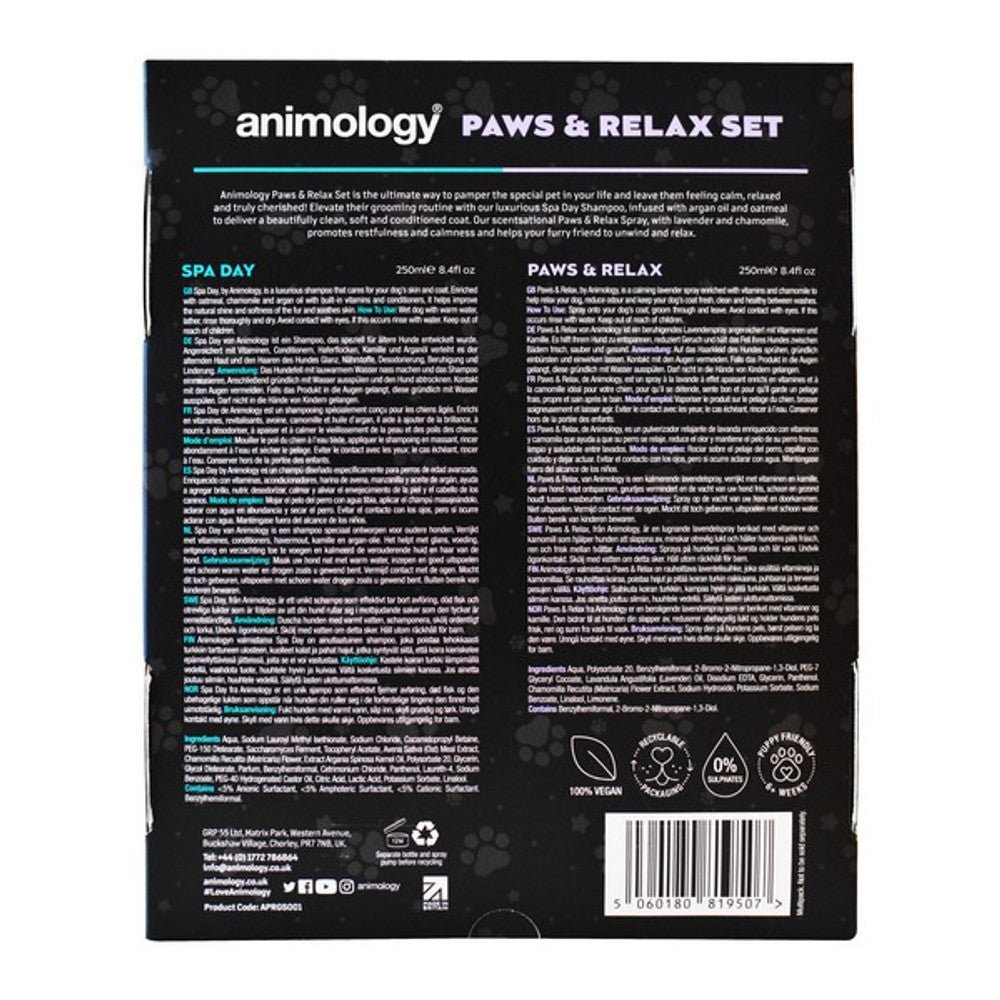 Paws & Relax Gift Set by Animology - Wuffies