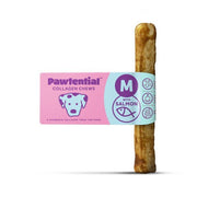 Pawtential Collagen Chew Salmon Flavour (70g, Medium) - Wuffies