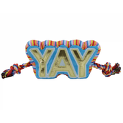 Pawty Yay Tugger Celebration Dog Toy - Wuffies