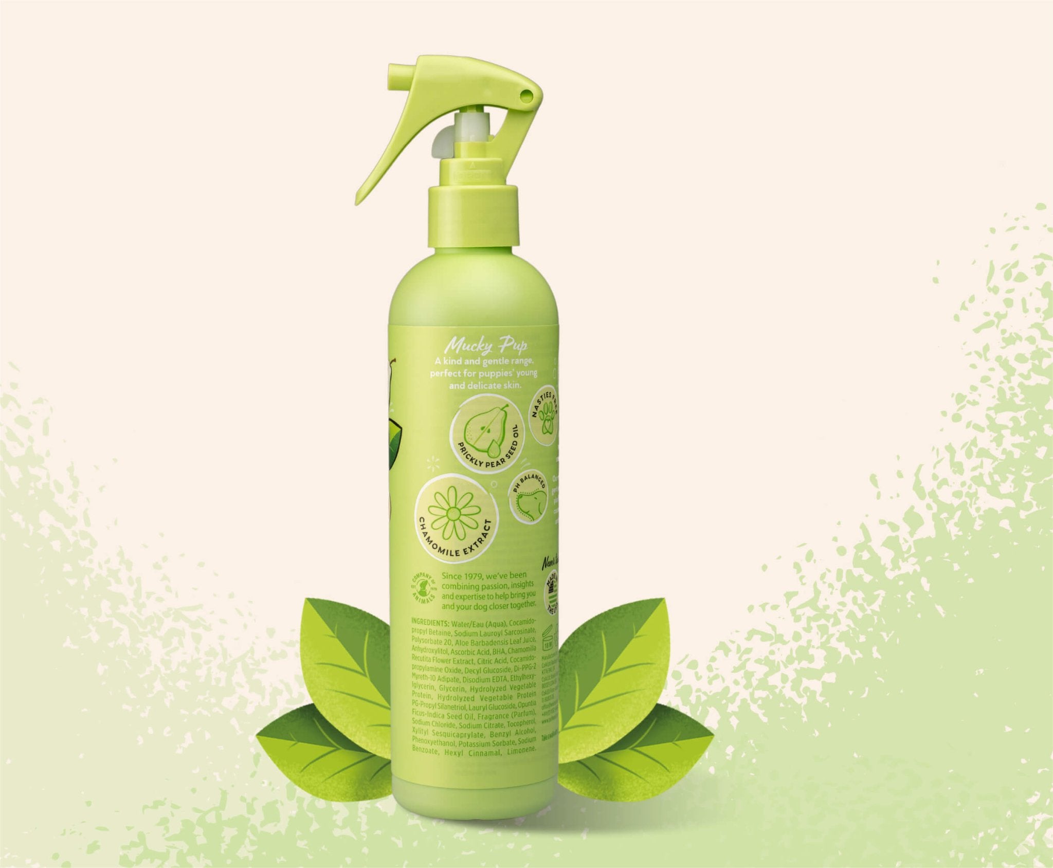 Pet Head Mucky Pup Puppy Shampoo Spray Pear (300ml) - Wuffies