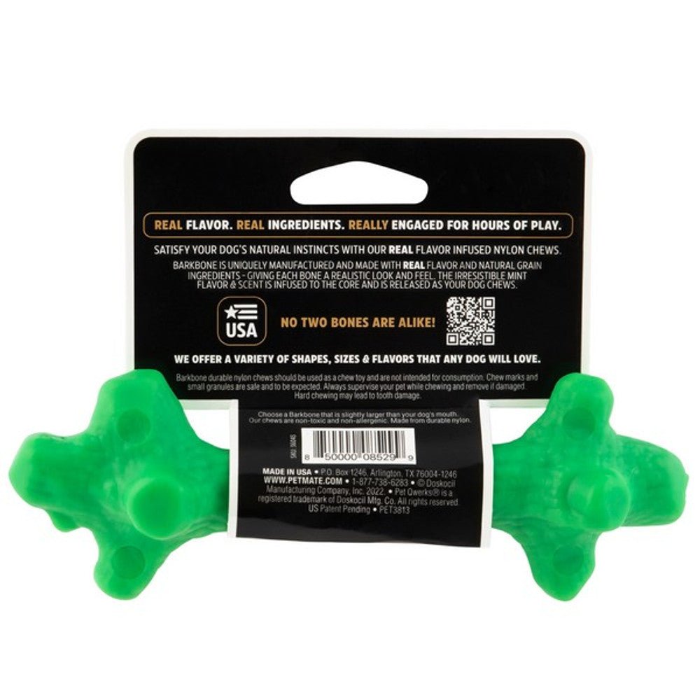 Pet Qwerks Barkbone Mint Stick Chew Toy (Small) - Wuffies