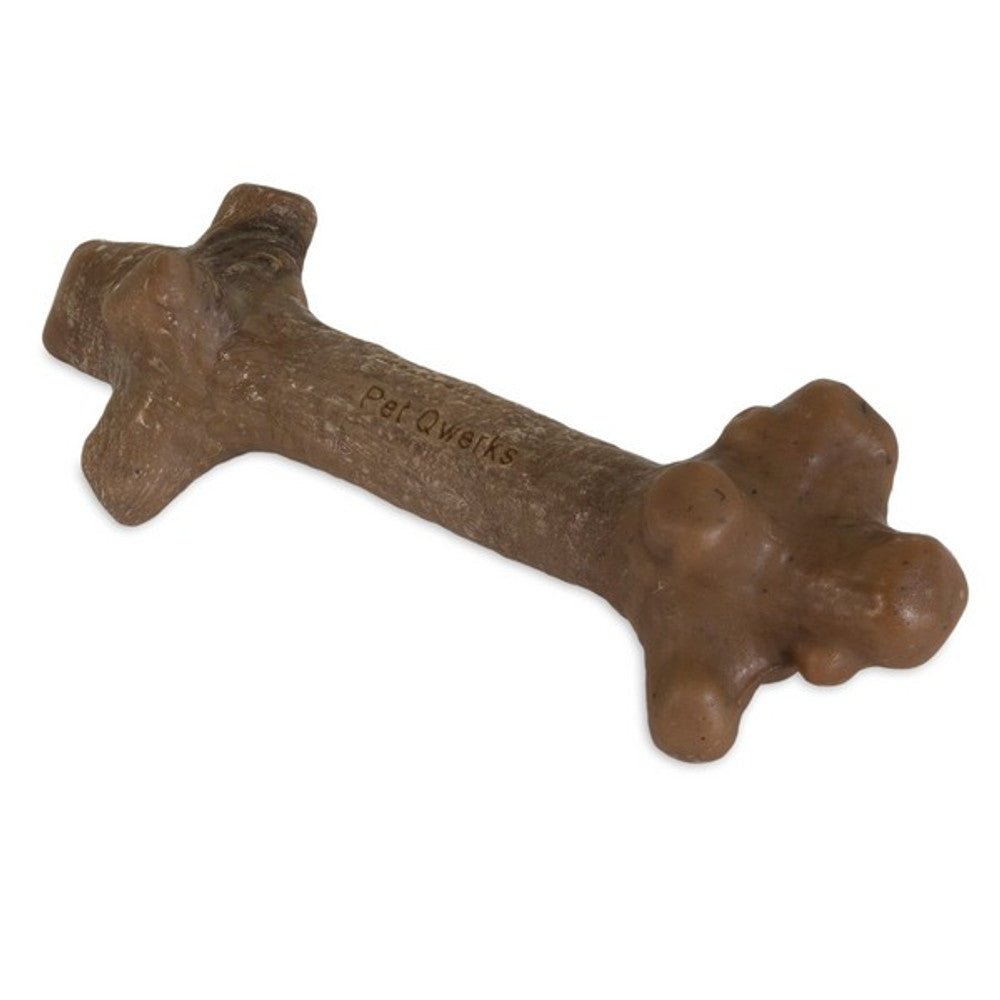 Pet Qwerks Barkbone Peanut Butter Stick Chew Toy (Small) - Wuffies