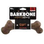 Pet Qwerks Dinosaur Barkbone Bacon Chew Toy (Medium) - Wuffies