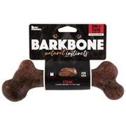 Pet Qwerks Dinosaur Barkbone Steak Chew Toy (Medium) - Wuffies