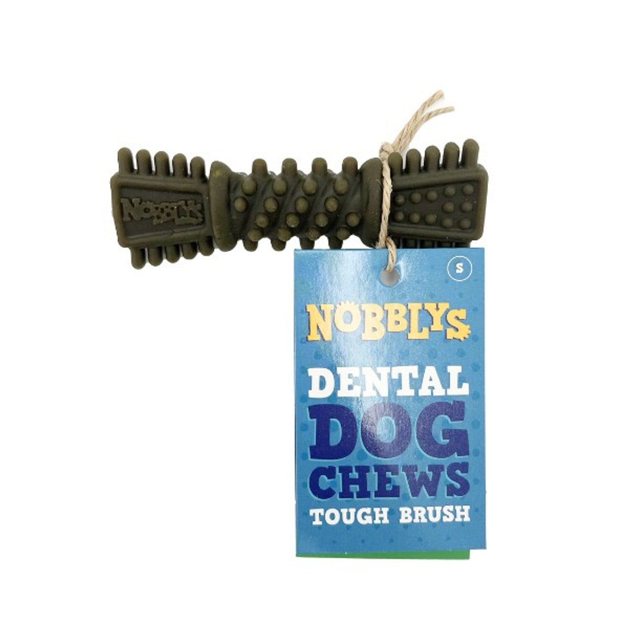 Petello Nobblys Tough Brush Mint (25g) - Wuffies