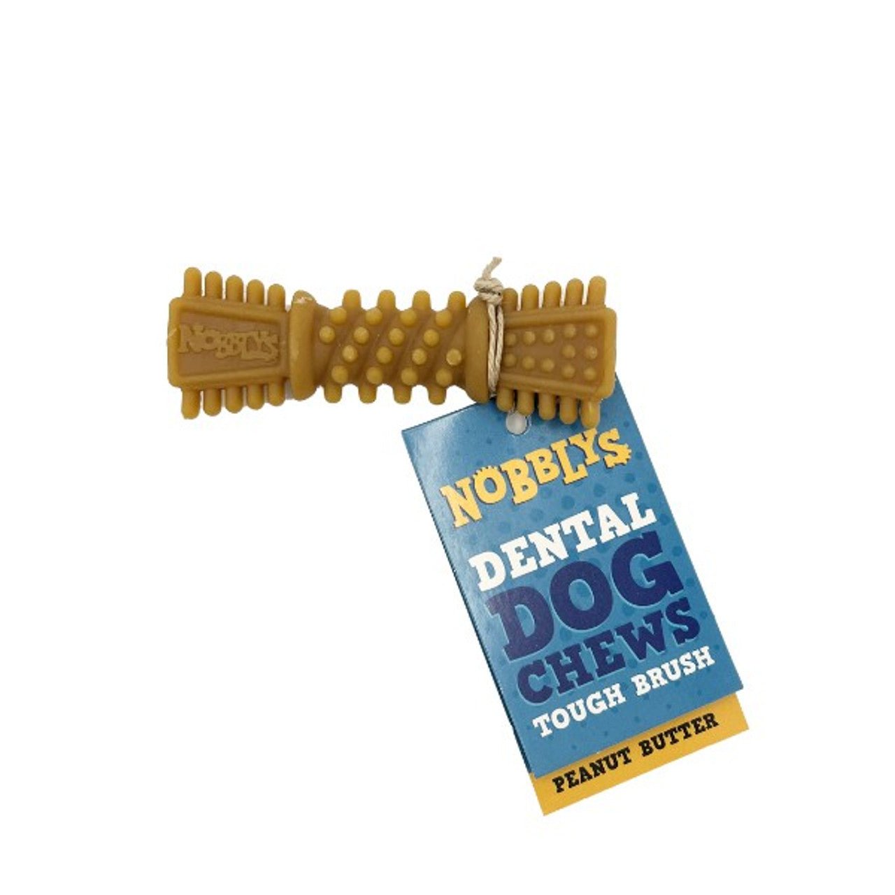 Petello Nobblys Tough Brush Peanut Butter (25g) - Wuffies