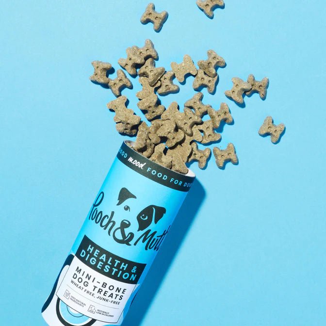 Pooch & Mutt Health & Digestion Mini Bone Natural Dog Treats (125g) - Wuffies