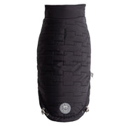 Reversible Elasto - Fit Chalet Dog Jacket (Black) - Wuffies