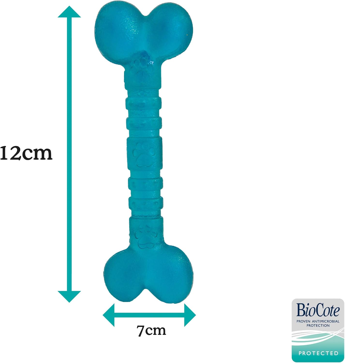Rosewood Biosafe Blue Puppy Bone Toy - Wuffies