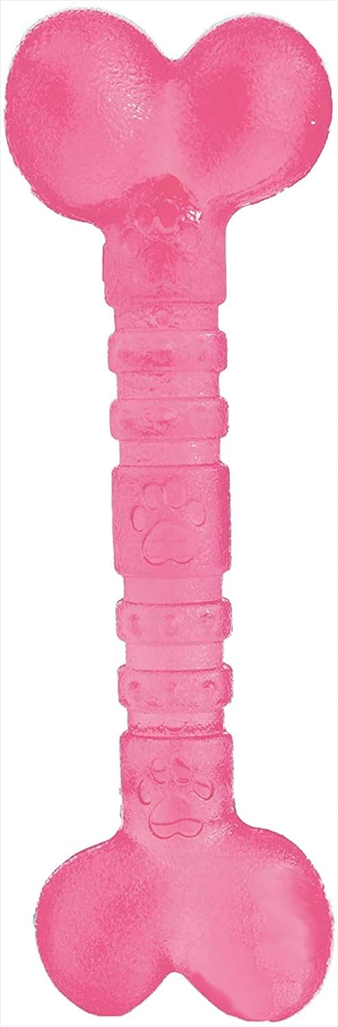 Rosewood Biosafe Pink Puppy Bone Toy - Wuffies