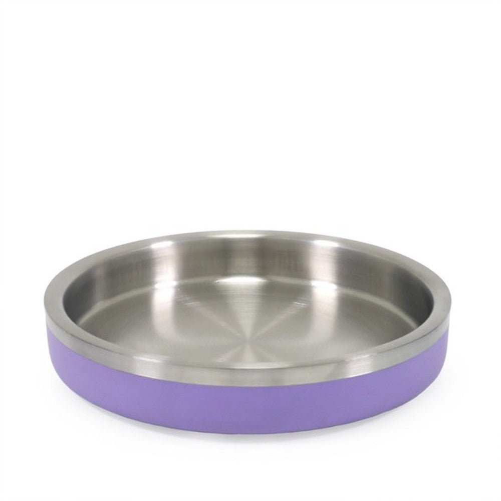 Rosewood Double Wall Stainless Steel Bowl Lilac (Various Sizes) - Wuffies