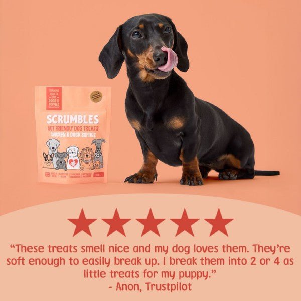 Scrumbles Dog Treats Softies Chicken & Duck Training Treats (90g) - Wuffies