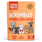 Scrumbles Dog Treats Softies Chicken & Duck Training Treats (90g) - Wuffies
