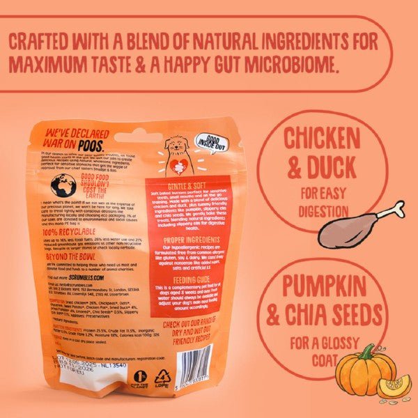 Scrumbles Dog Treats Softies Chicken & Duck Training Treats (90g) - Wuffies