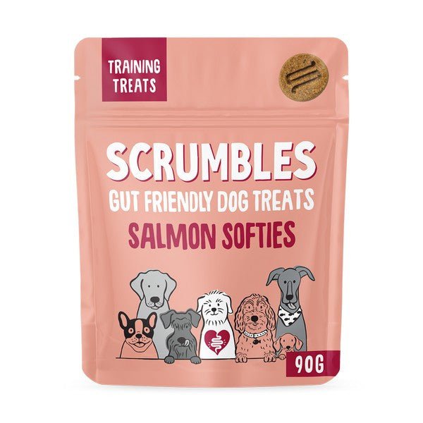Scrumbles Dog Treats Softies Salmon Training Treats (90g) - Wuffies