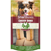 SmartBones Chicken Bones Dog Chews (Medium, 2 Pack) - Wuffies