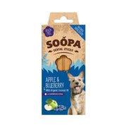 Soopa Dental Sticks Apple & Blueberry (4 Sticks) - Wuffies
