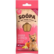 Soopa MINI Banana & Pumpkin Dental Sticks (100g) - Wuffies