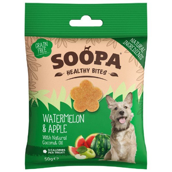 Soopa Watermelon & Apple Healthy Bites (50g) - Wuffies