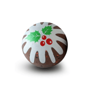 Sportspet Christmas Pudding High Bounce Ball for Dogs (Single Ball) - Wuffies