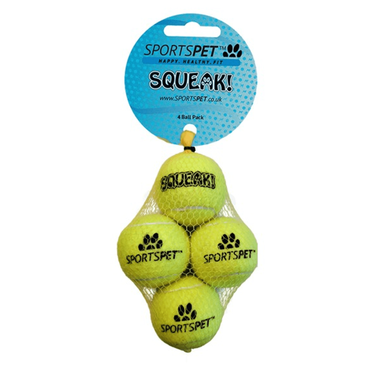 Sportspet Mini Squeak (X - Small, 4 Pack) - Wuffies