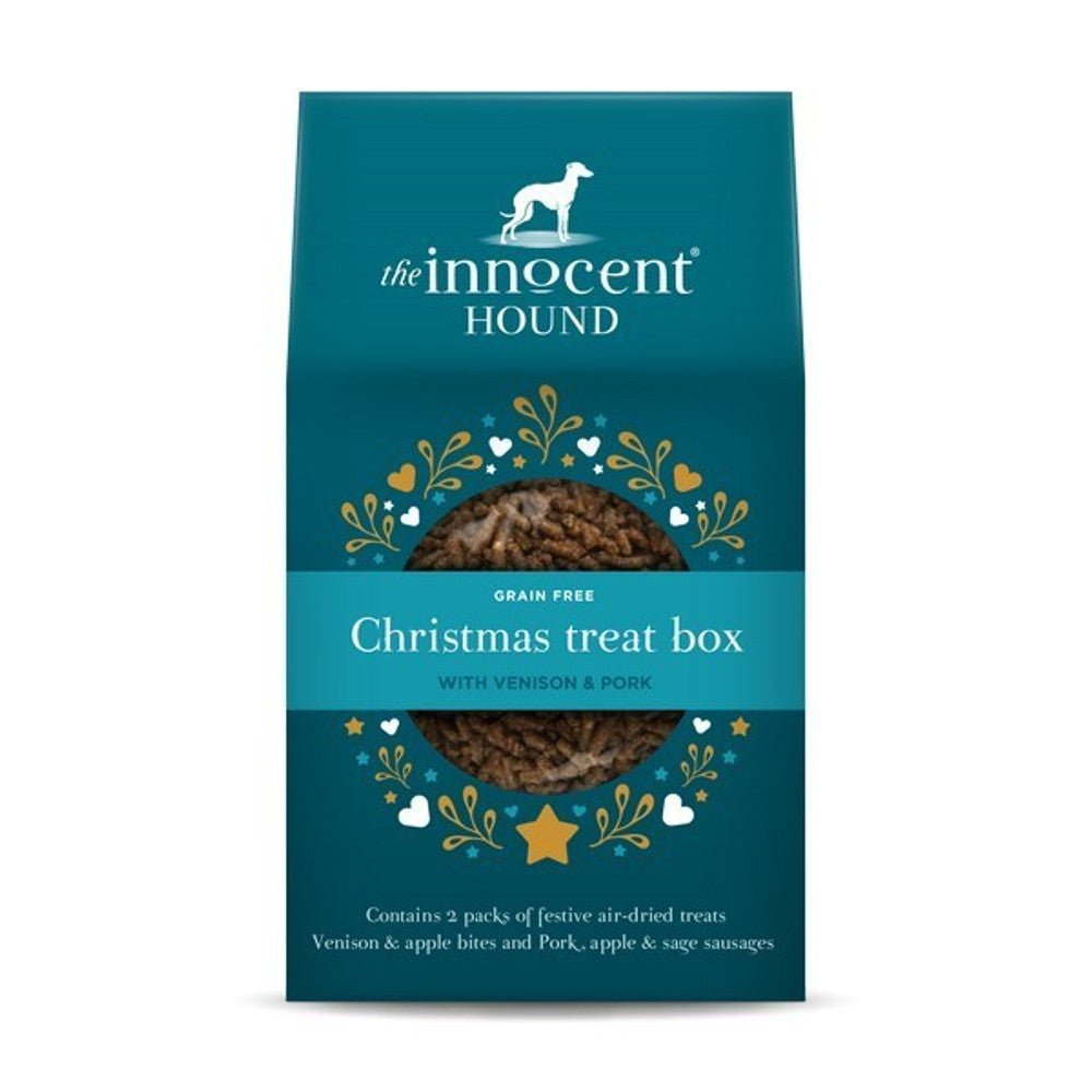 The Innocent Hound Christmas Dog Treat Box (180g) - Wuffies