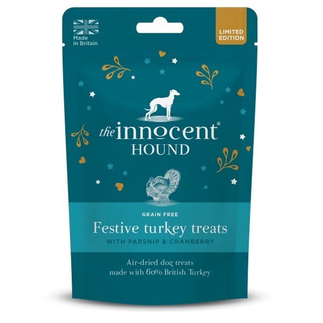 The Innocent Hound Festive Turkey Treats Limited Edition (70g) - Wuffies