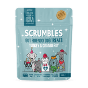 Scrumbles Christmas Turkey & Cranberry Dog Treats (90g)