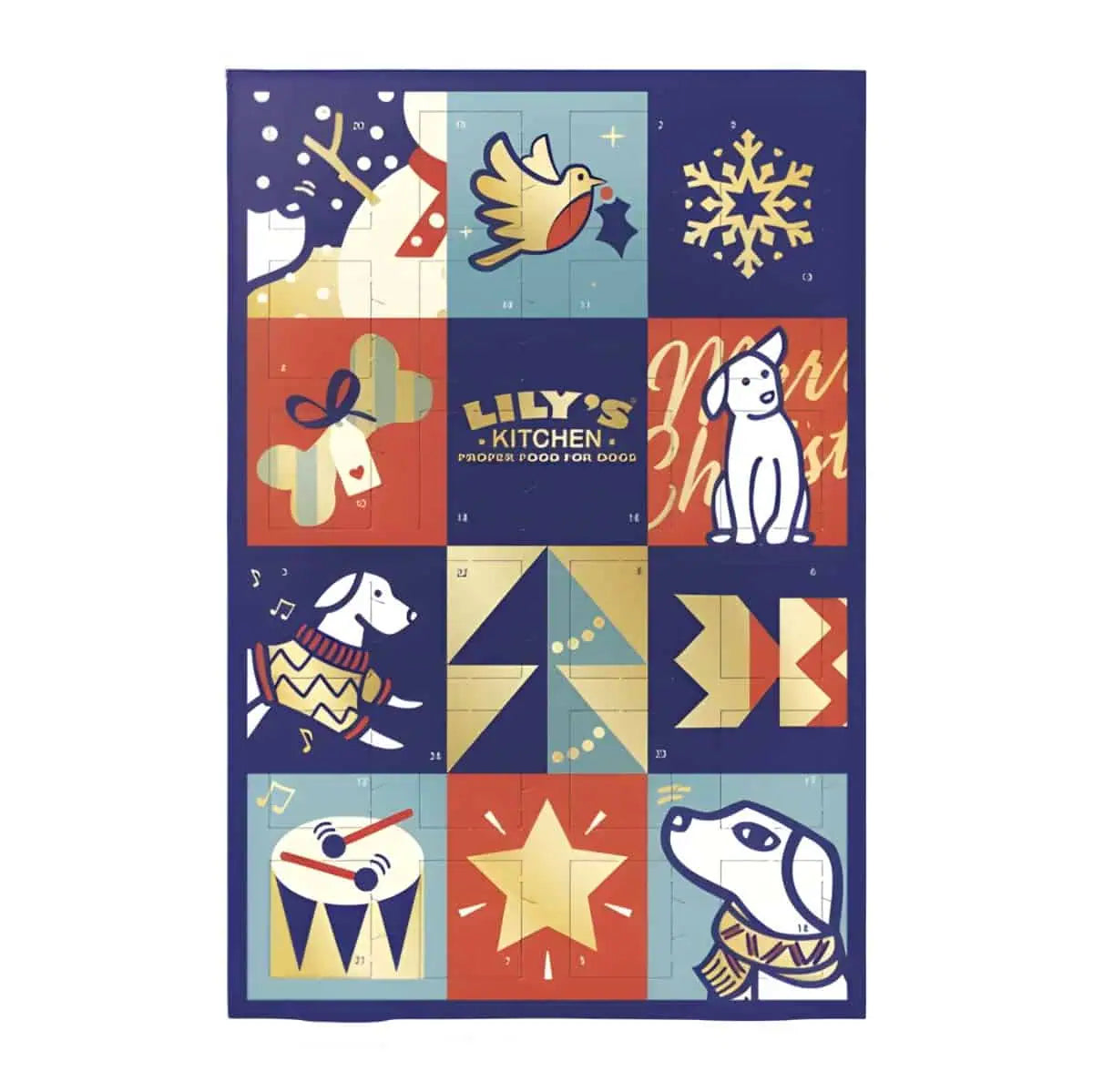 Lily's Kitchen Christmas Advent Calendar for Dogs (100g)