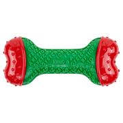 KONG Holiday 2026 CoreStrength Bone Green – Small/Medium – front view