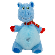 KONG Holiday 2026 Knots Belly Hippo Blue (Medium/Large) – front view