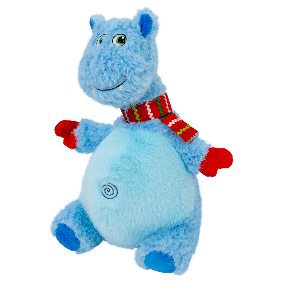 KONG Holiday 2026 Knots Belly Hippo Blue (Medium/Large) – alternate angle