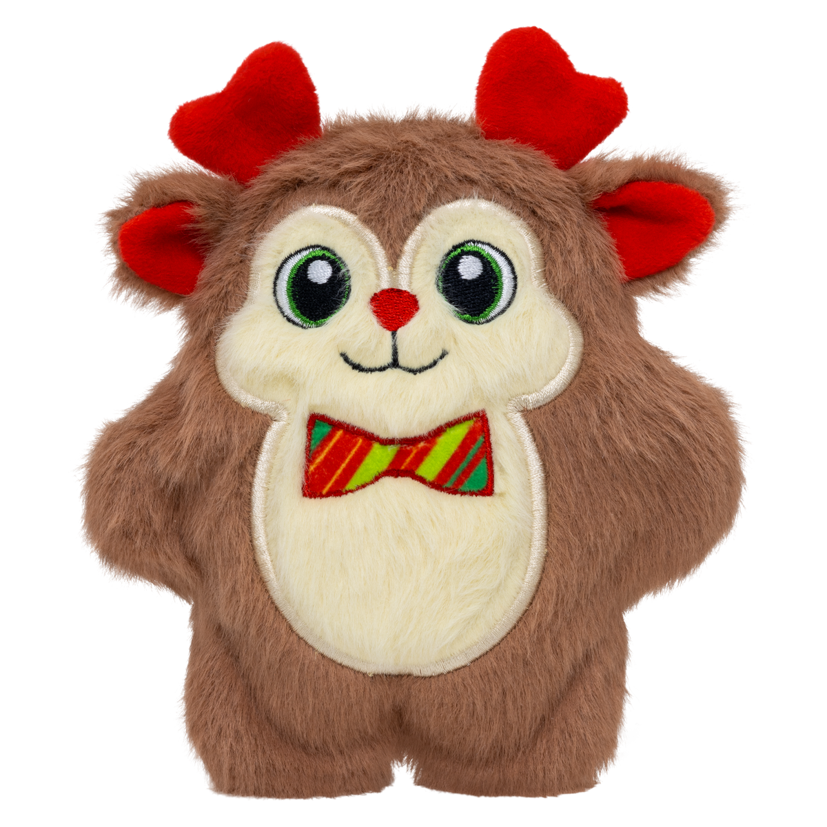 KONG Holiday 2026 Snuzzles Bow Tie Reindeer (Small) – front view