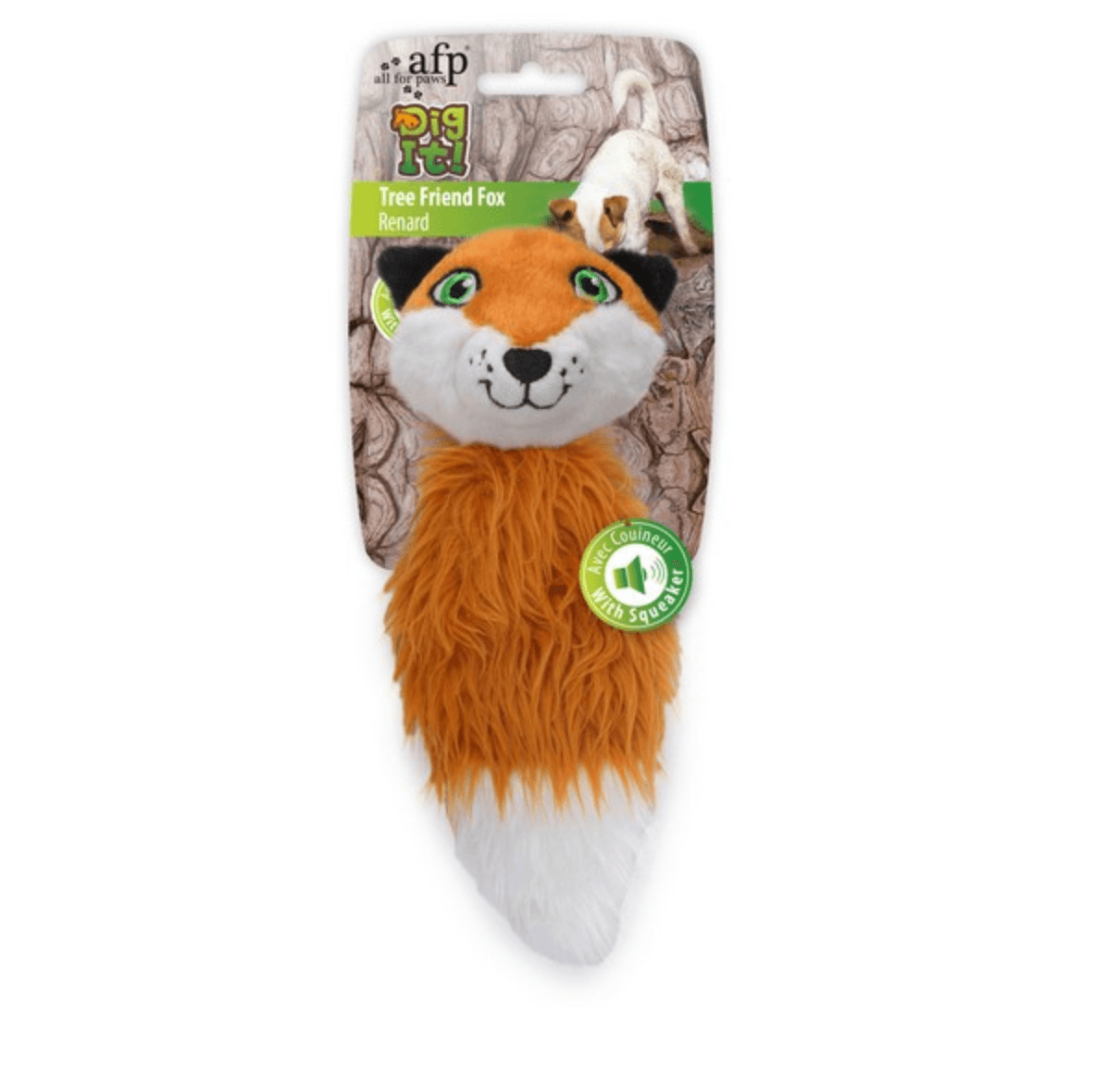 All For Paws Dig It Tree Friend Fox - Wuffies