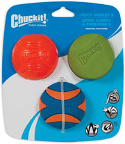 Chuckit! Fetch Medley 2 (Pack of 3, Assorted) - Wuffies