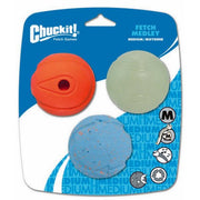 Chuckit! Fetch Medley (Pack of 3, Assorted) - Wuffies