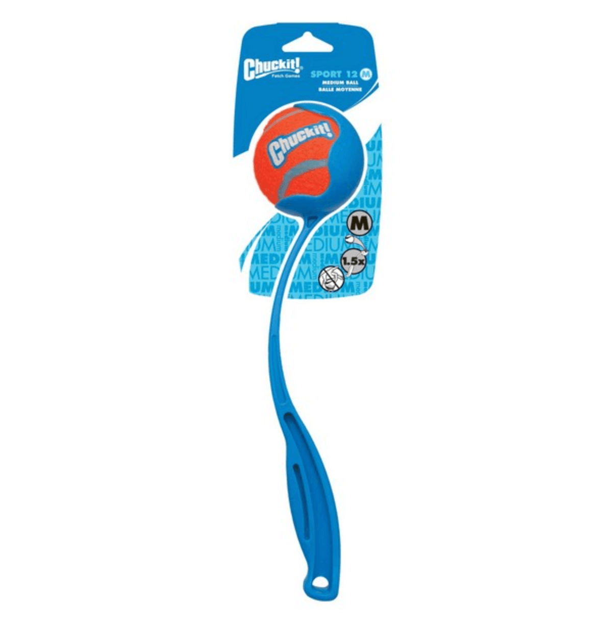 Chuckit! Pocket Ball Launcher Sport 12 (Medium Ball) - Wuffies