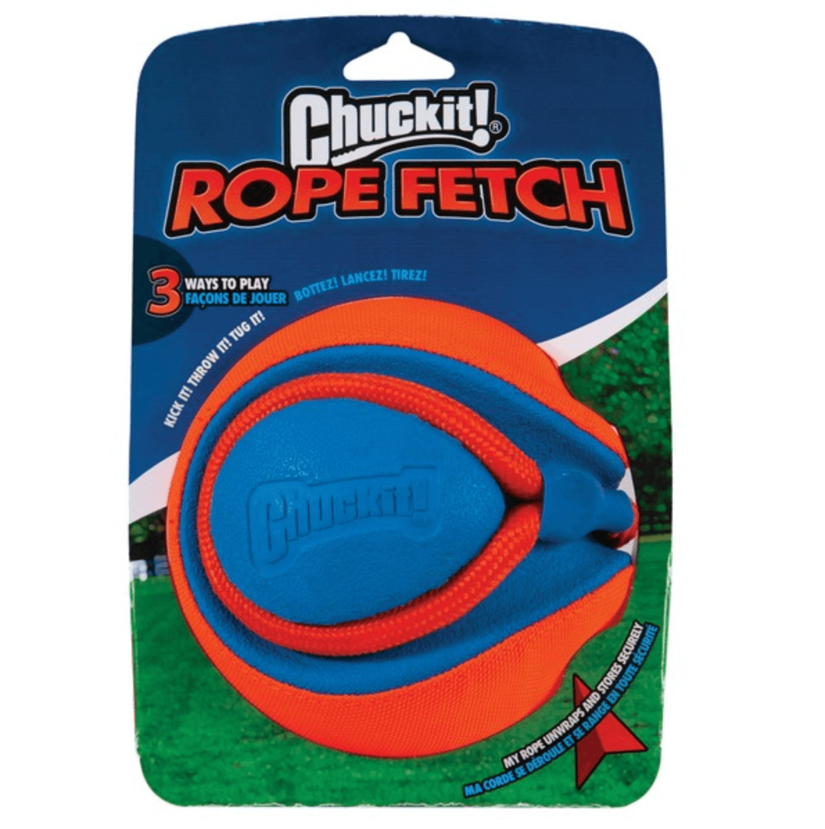 Chuckit! Rope Fetch Ball - Wuffies