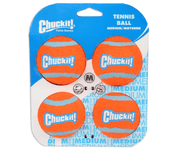 Chuckit! Tennis Balls (4 Pack, Medium) - Wuffies