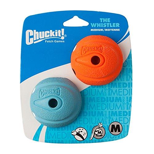 Chuckit! The Whistler Ball (2 Pack, Medium) - Wuffies
