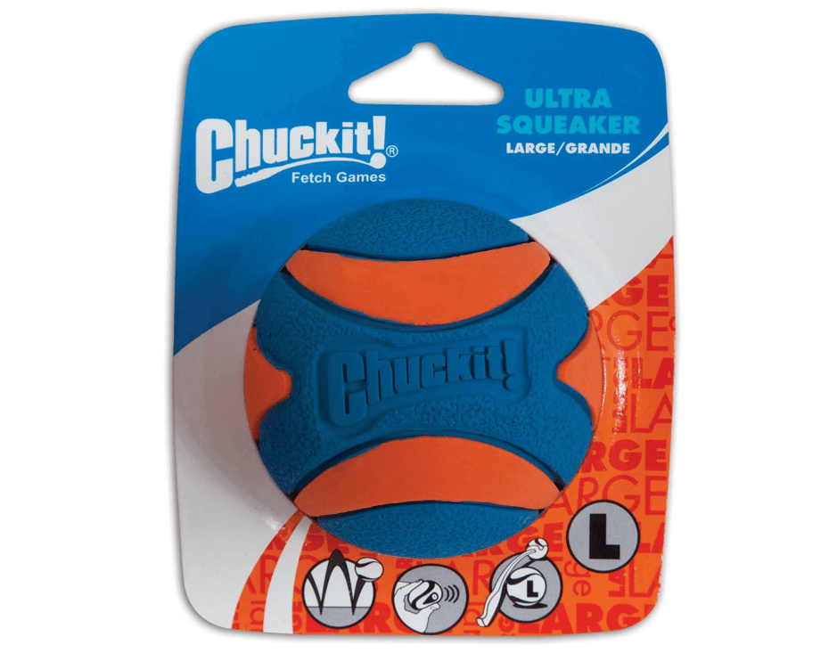 Chuckit Ultra Squeaker Ball (Single) - Wuffies