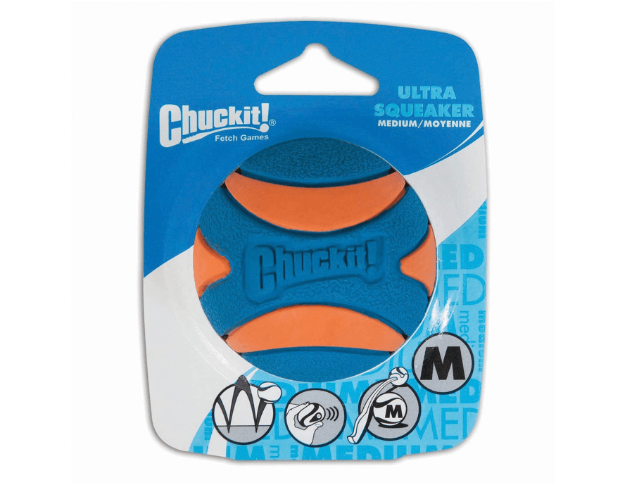 Chuckit Ultra Squeaker Ball (Single) - Wuffies