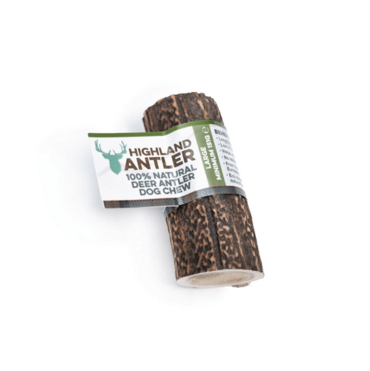 Highland Antler Natural Deer Chew (Various Sizes) - Wuffies