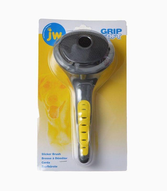JW GripSoft Slicker Brush for Dogs - Wuffies
