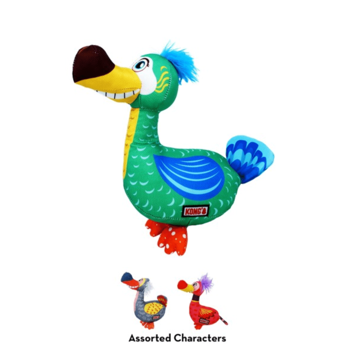 KONG Ballistic Vibez Birds Assorted (M/L) - Wuffies