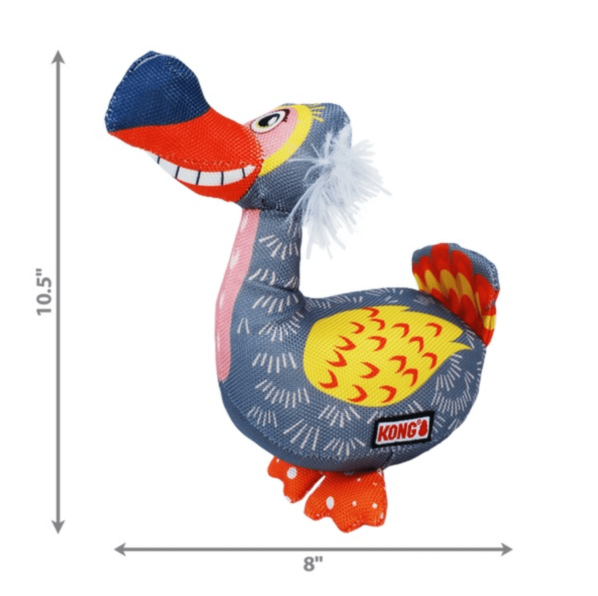 KONG Ballistic Vibez Birds Assorted (M/L) - Wuffies