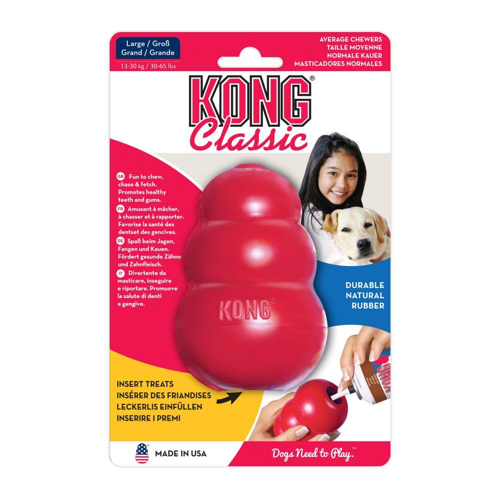 KONG Classic Red Treat Toy (Various Sizes) - Wuffies