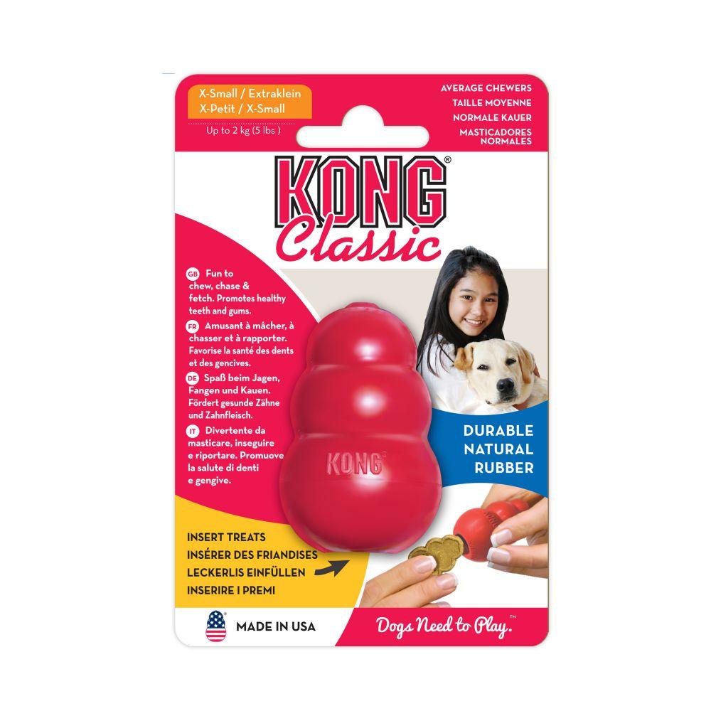 KONG Classic Red Treat Toy (Various Sizes) - Wuffies