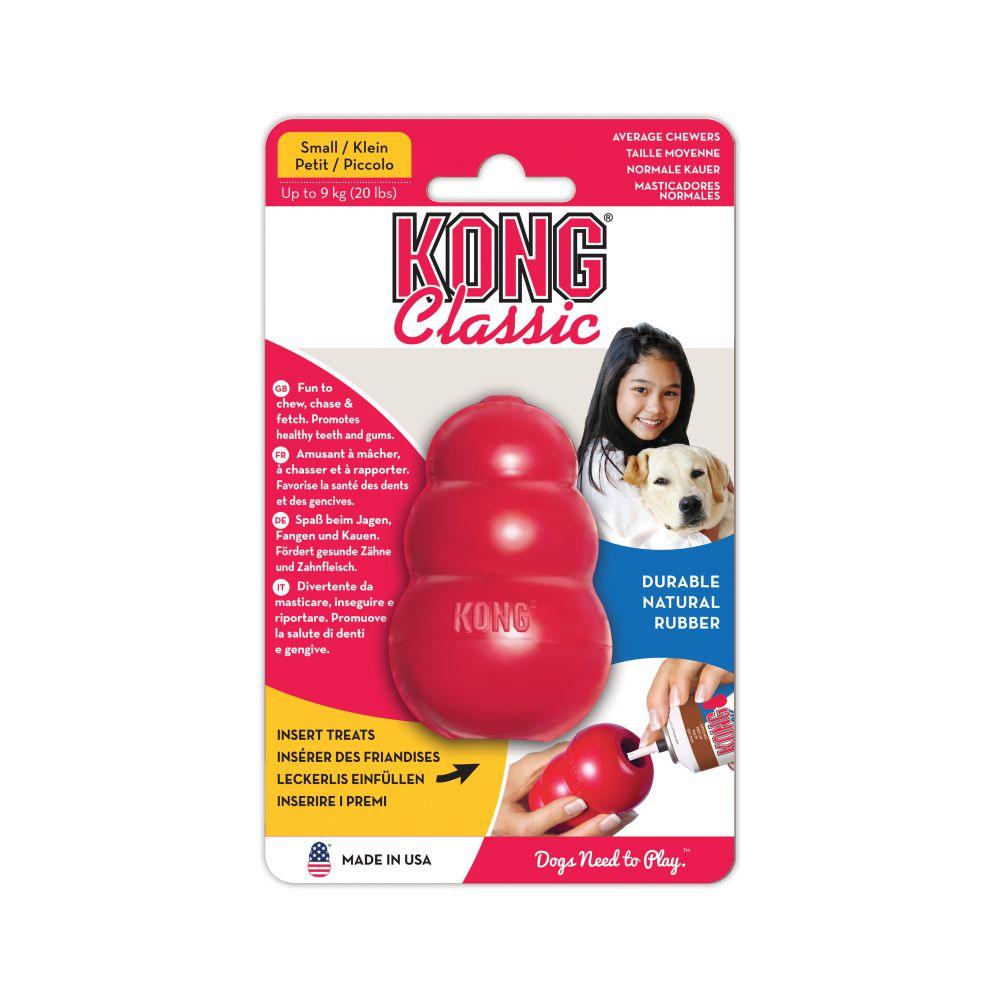 KONG Classic Red Treat Toy (Various Sizes) - Wuffies