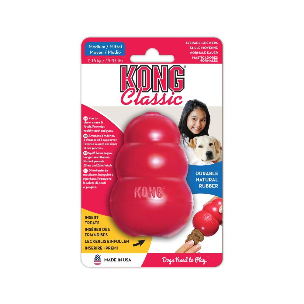 KONG Classic Red Treat Toy (Various Sizes) - Wuffies